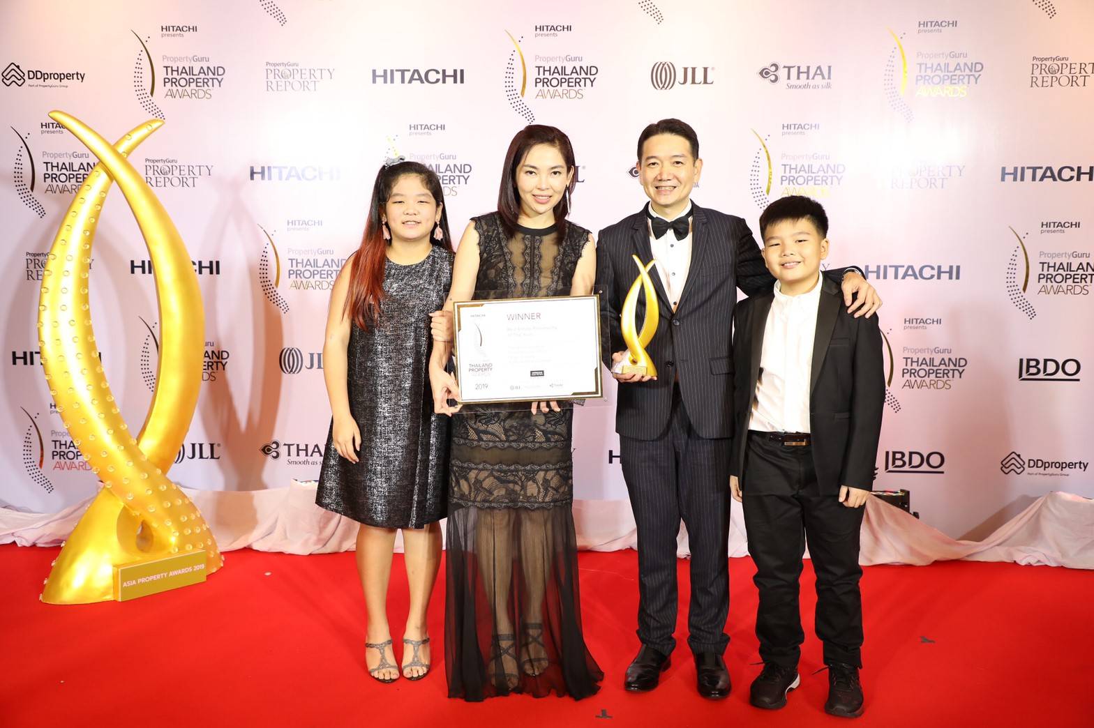 ออริจิ้น คว้า 3 รางวัล จากเวที Property Guru Thailand Property Awards 2019