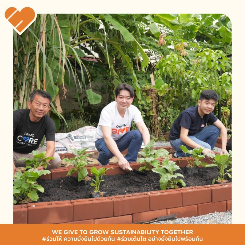 ออริจิ้น ร่วมกับ พรีโม่ นำพนักงาน และพันธมิตร ทำจิตอาสาพัฒนาโรงเรียน