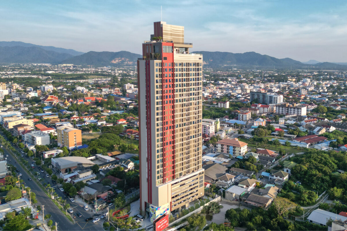 ออริจิ้น เวอร์ติเคิล เปิดให้ชมตึกจริงครั้งแรก Origin Play Bangsaen