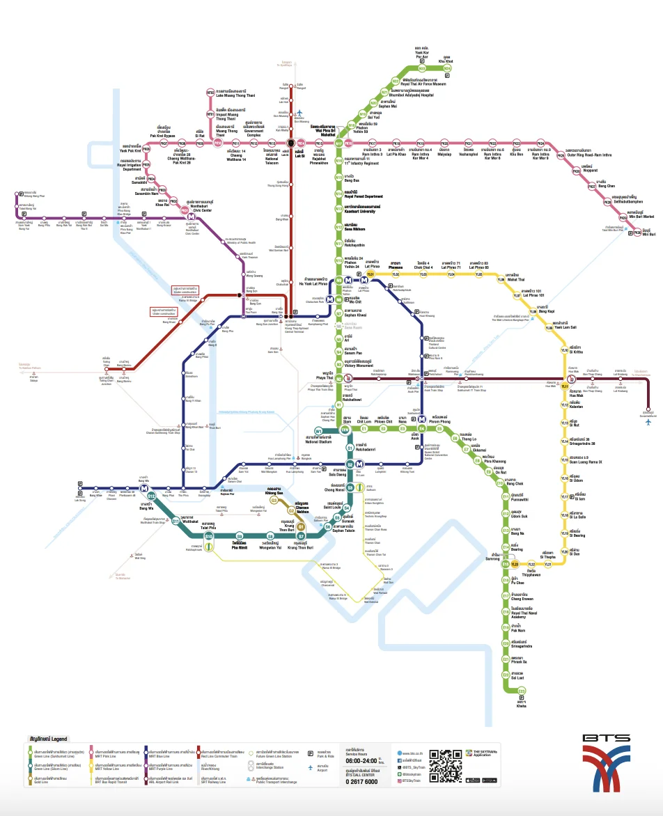 เส้นทาง BTS