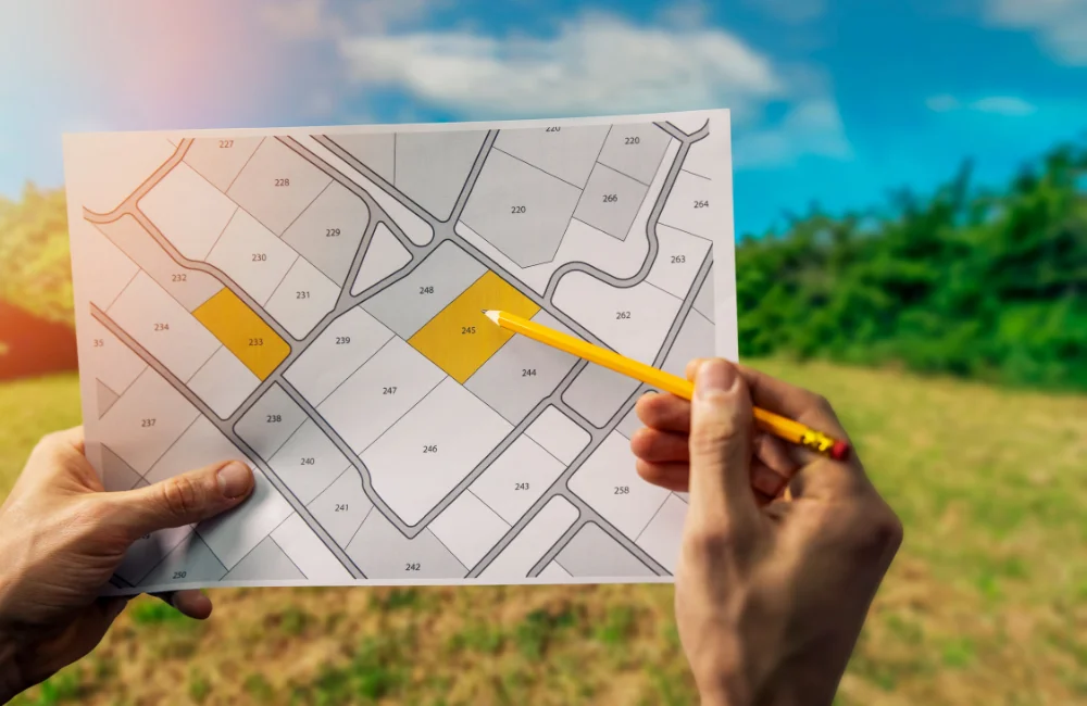 วิธีค้นหาแปลงที่ดิน