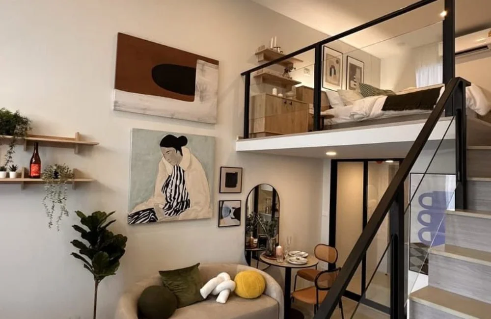 ใช้กระจกเงา