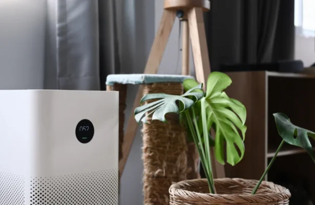 เครื่องฟอกอากาศในห้องนอน