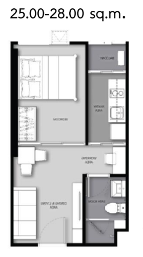 25-28 sq.m.